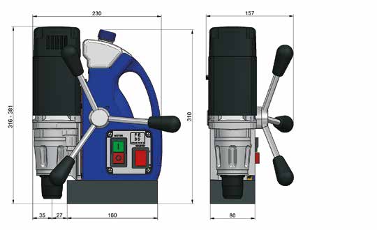 Kernboormachine FE 30